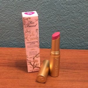 Too Faced La Creme Color Drenched Lipstick